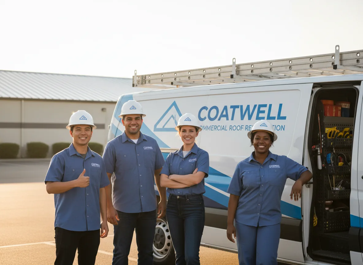 Commercial roof coating company in Ward, AR